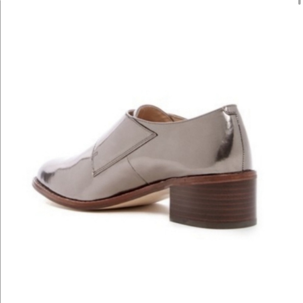 Louise et Cie "Faron" Monk Metallic Strap Shoe - Picture 2 of 11